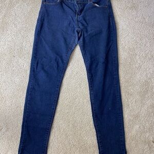 Forever 21 Men's Dark Blue Skinny Jeans